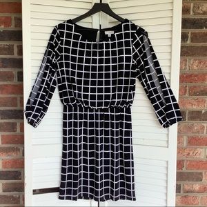 Price Reduction! Charming Charlie Brand Black & White Dress Size S